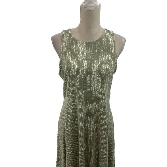 Athleta Green Santorini Thera Dress Size Large Sleeveless - Picture 3 of 7